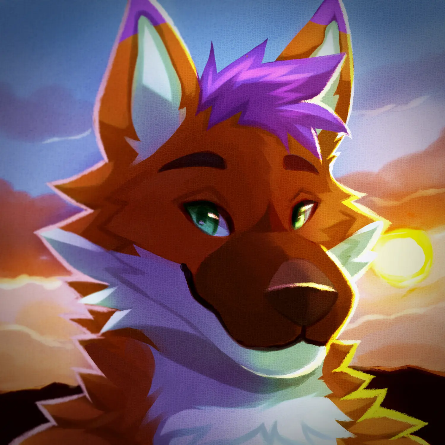 headshot commission by CrowEchoes